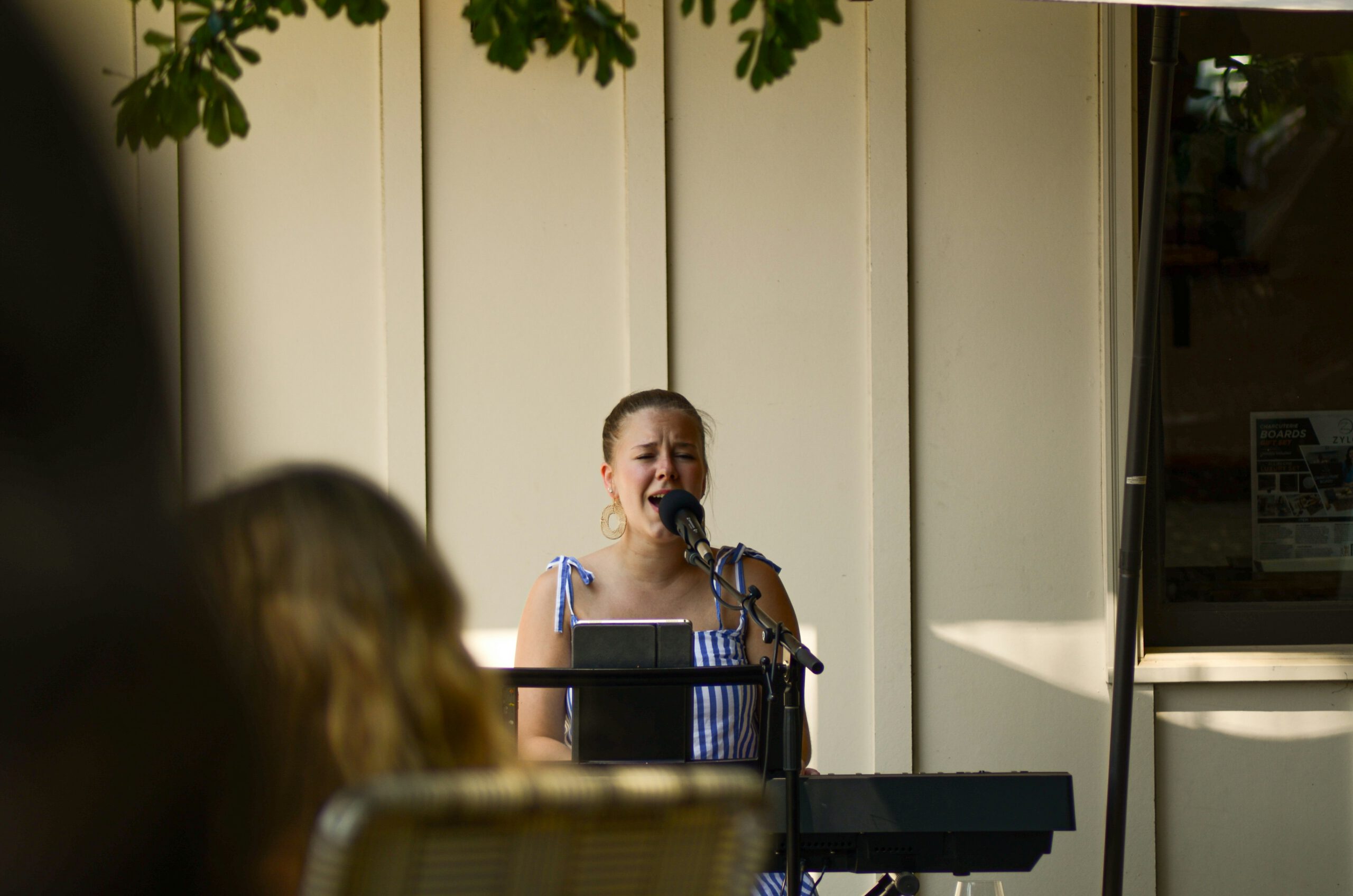 lehrerin singt
